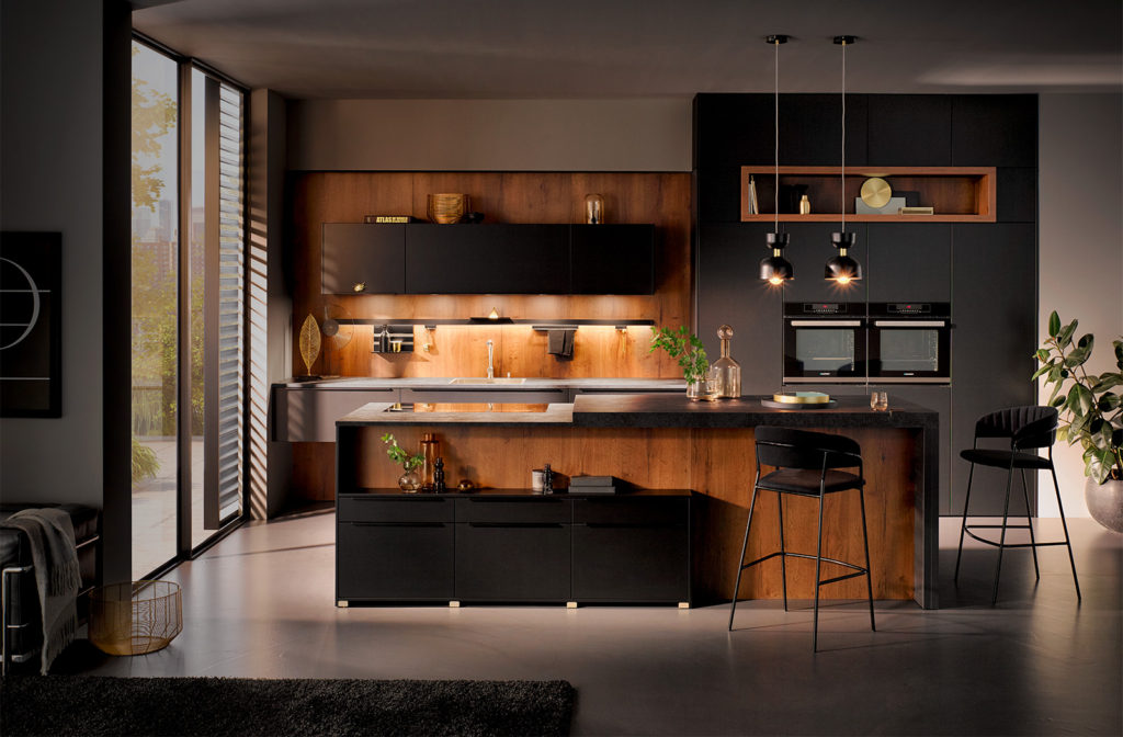 Hacker houten keuken
